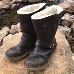 UGG leather boots
